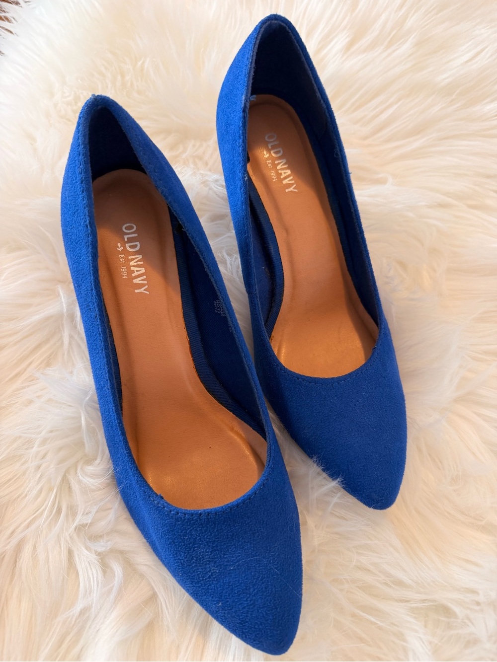 Old Navy Royal Blue Pointed-Toe Pumps
